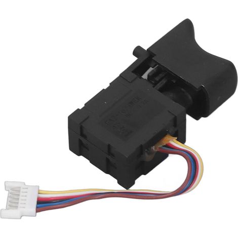 Interrupteur gâchette perceuse électrique sans balais 42V contrôle vitesse bouton poussoir verrou universel (1/5)