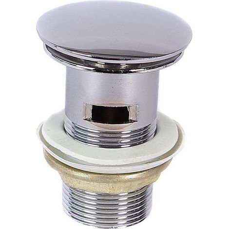 Vanne de Vidange Sortie Écoulement Pousser vers le Haut, Pop Up pour Lavabo Écoulement, (Push) - Push1 (1/3)