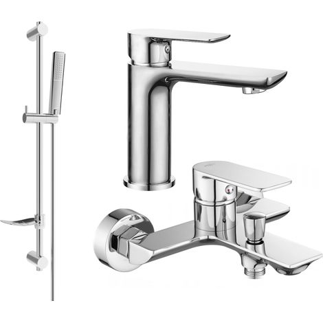 Mexen Alfa DF72 set da bagno, cromato - 745703DF72-00 (1/4)