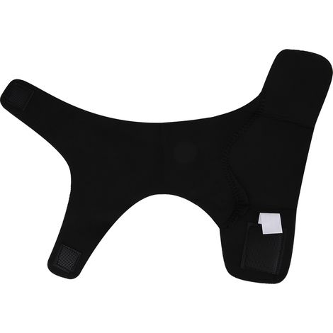 Attelle de cheville gauche avec compression et maintien respirant pour sports de plein air (escalade, équitation, basketball), noir, taille XL.