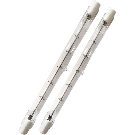 – R7s 118-mm-Dimm-Halogenlampe, 500 W – Warmweiß 2800 K – 11000 lm – 200–240 V Wechselstrom – 5er-Pack für professionelle Beleuchtung (1/5)