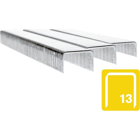 High-Quality Steel Staple Reptile No. 13, 6mm Length, Suitable for Textile, Tapestry, Decoration, and Softwood, Pack of 5000