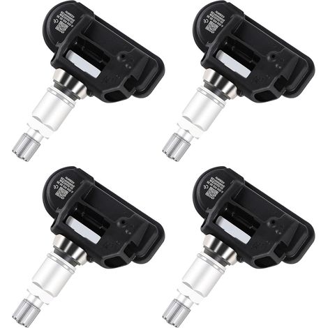 4pcs Capteur TPMS, Compatibles avec Mercedes Classe C, A, GLC, GLE (W205, W176, X253, W166), CLA, CLS, Classe E, S Références OE A0009050030, A0009057200 433MHz Préprogrammés (1/5)