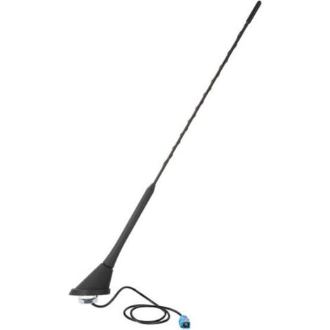 Antenne de toit AM FM 16V 41cm 60 Fakra F compatible avec Audi Seat Skoda VW VAG