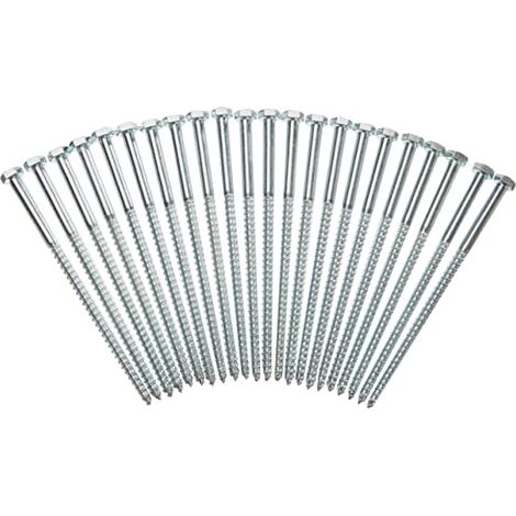 TIRAFONDI DIN571 ZN.B. 8X160 PZ22 (1/4)