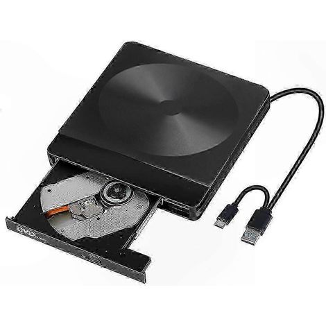 Graveur Blu-ray 3D externe, USB 3.0 et Type-C, compatible avec Windows XP/7/8/10 et macOS, fonctionnalité Plug and Play SE. WHBYV (1/4)