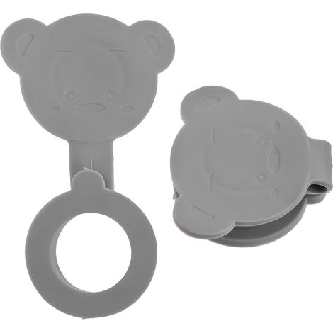 Lot de 2 bouchons de baignoire en silicone pour enfants