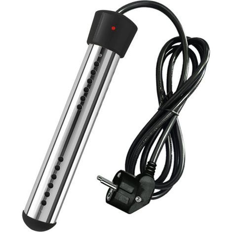 Chauffe-eau électrique 3000W avec tension par immersion, chauffe-eau de piscine, chauffe-eau portable, adapté pour étangs, seaux (1/5)