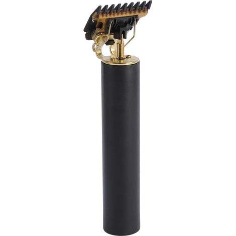 Kit de tondeuse électrique professionnelle portable en forme de T pour hommes, pour l'entretien des cheveux et de la barbe. (1/5)