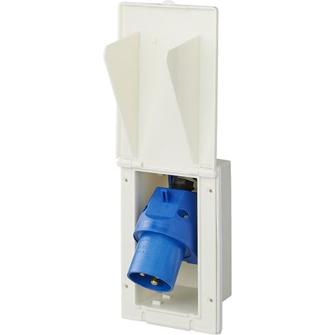 Einbau Cee Stecker Rechteckig
