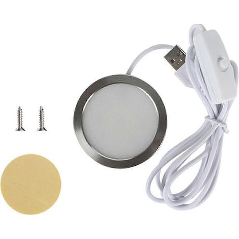 Kit de lampe LED pour impression 3D, kit de lampe DIY, souris sans fil, modèle DIY, lumière chaude, sans boîtier. (1/5)