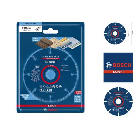 BOSCH - DISCO DA TAGLIO UNIVERSALE 115MM