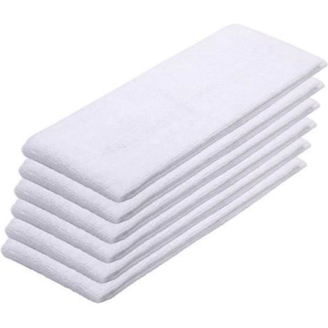 Chiffon En Coton - Pour Nettoyeur Vapeur SC1 SC2 SC3 - Lot De 6 (1/4)