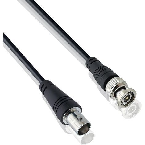 x 3m BNC Cable, Male/Female Copper Extension Cable for CCTV Signal (1/5)