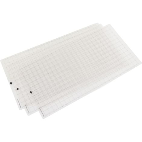 20 flexible Polyester-Schablonen (leer) + 3 transparente Schneidematten für Kunsthandwerk, DIY-Projekte und Präzisionsarbeiten (1/5)