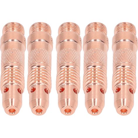 5 Stück Spannzangenkörper, hochfest, Standard, professionelles Zubehör für WIG-Schweißbrenner, Spannzangenkörper für WP 17, 18 und 26 (1/5)