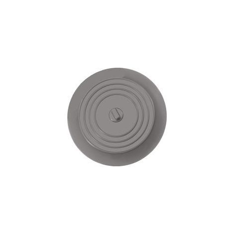 Bouchon de baignoire 6" en caoutchouc recyclable, gris – (1/5)