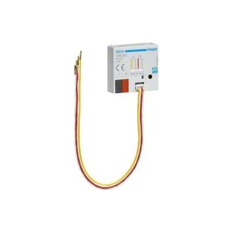 Hager TXB302 Module d'entrEes à encastrer : 2 entrEes pour contacts libres de potentiel (1/4)
