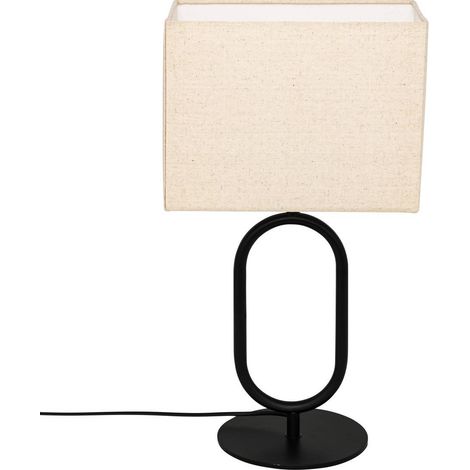 Lámpara de mesa Alec Metal negro H52cm - Atmosphera créateur d'intérieur