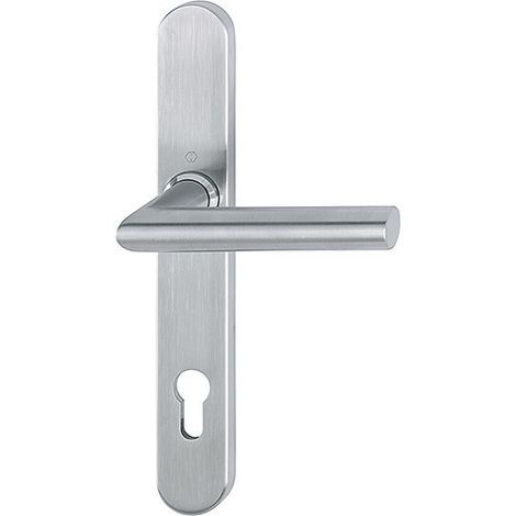 HOPPE® Drücker-Halbgarnitur mit Schmalschild Amsterdam E1400F/3357SN, Edelstahl, 3730261 (1/4)