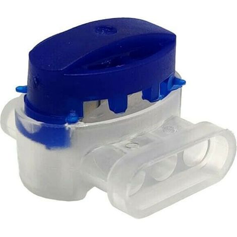 Connettore elettrico solera IP67 blu 10cm x 10cm x 10cm 5 unità