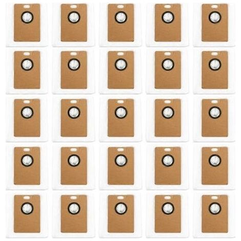 Sacs à poussière de remplacement pour Tapo RV30 Max Plus/Tapo RV30 Max/Tapo RV20 Max Plus/Tapo RV20 Max/Tapo RV10 Plus (1/5)