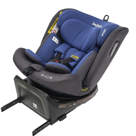 Irovami Siège auto 360° ISOFIX – 0-12 ans, i-Size, Reboarder, rose (1/5)