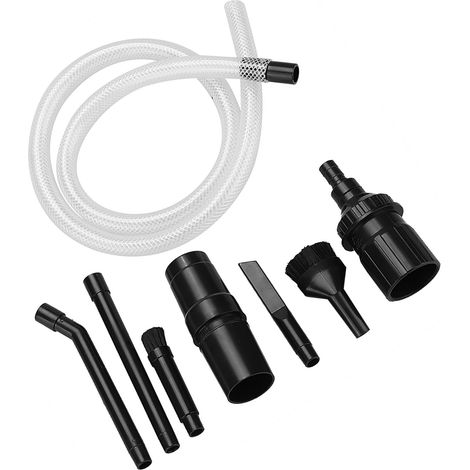 Kit de nettoyage de voiture et véhicule 9 pièces Mini Micro Tool Accessoires universels pour aspirateur (1/5)