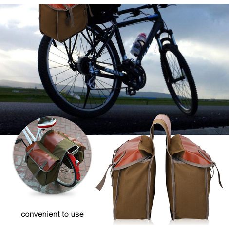 Sacoche de porte-bagages arrière de vélo grande capacité, sacoche de selle, accessoire de vélo (1/5)