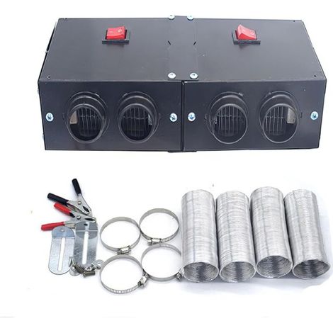 Kit di riscaldamento per auto, ventola di riscaldamento rapido, sbrinatore per parabrezza ad alta potenza, sbrinatore invernale 12V 500W