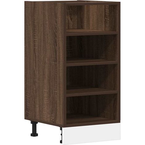 Maison Exclusive - Armadio Inferiore “Riga” Rovere Marrone 40x44,5x81,5 cm