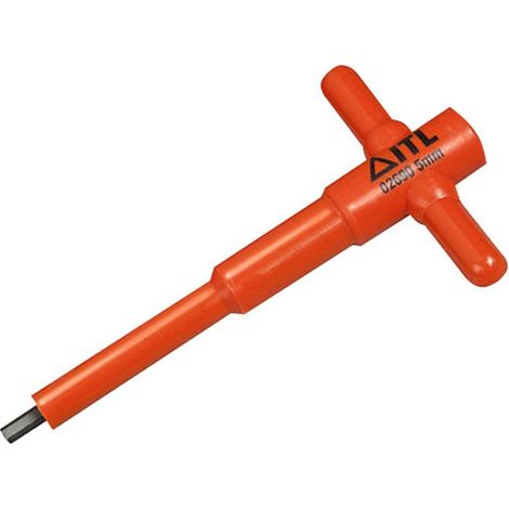 ITL Insulated T Handle Hex Driver 5mm - Nylon 11 Tool