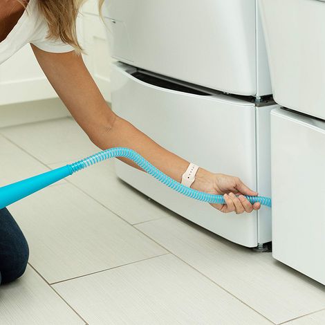 Convient pour la tête d'aspirateur de nettoyage de machine à laver Lint Lizard. (1/4)