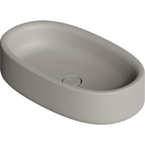IDILLA vasque 60x35. Greige mat. Bonde. Sans Siphon