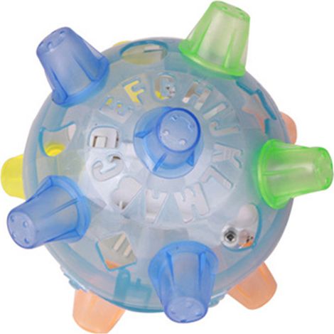Balle rebondissante LED musicale pour chiens et chats, jouet dansant interactif (1/5)