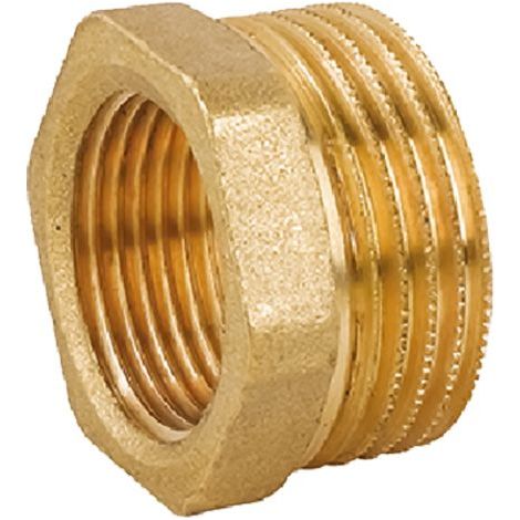 RIDUZIONE ESAGONALE MASCHIO/FEMMINA 'ART.1212' 1 x 3/4 ( maschio x femmina ) 5 PZ