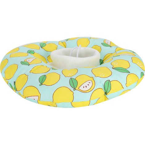 Collier de protection souple et ajustable pour chat Elizabeth Circle, postopératoire, anti-léchage et anti-morsure (L) (1/5)