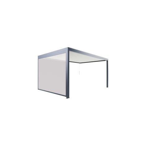 Store Latéral Zippé Gris Anthracite 3m pour Pergola Adossée S et SV ORIAL France (1/2)
