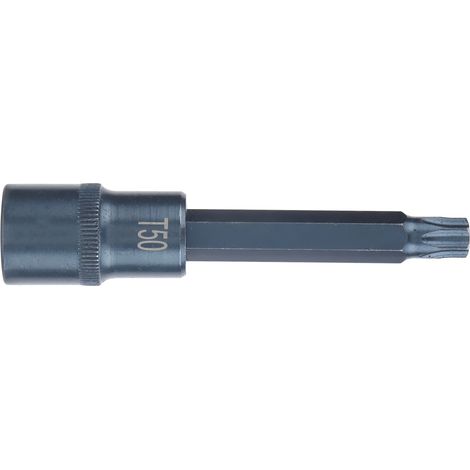Embout de douille Star S2 en acier allié, clé électrique rapide, finition bleuie, 1/2 x 100 x 50 (1/5)