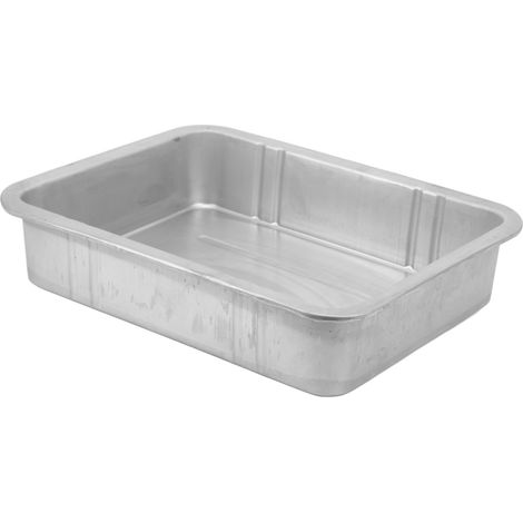 Bac de vidange d'huile étanche, portable et universel, en métal, 10 L (1/5)