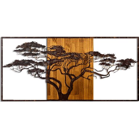 Decorazione da parete in legno Accessory Multicolore (1/5)