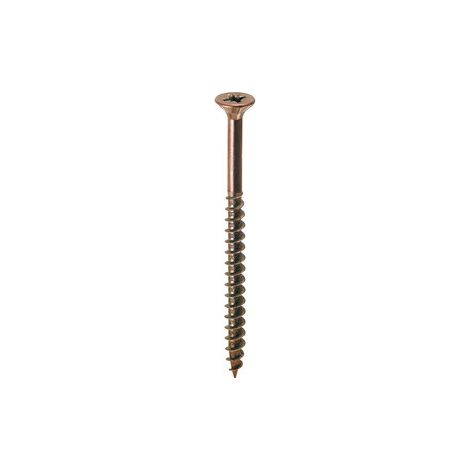 VITI PER LEGNO T. S. P. 1/2 FIL. BRONZ.  4,5X70- 2,0 centinaia