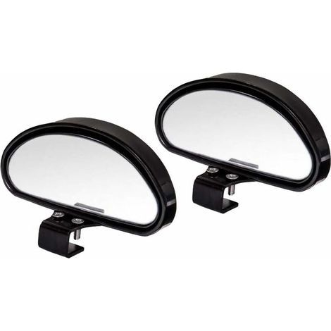 Retroviseur Conduite Accompagnée Retroviseur Angle Mort Miroir D'angle Mort RéTroviseur Conduite Accompagnée pour Tous Les Voitures- Miroir Convexe Angle réglable (2Pcs)150MM55MM -Versailles, Ensoleil (1/5)