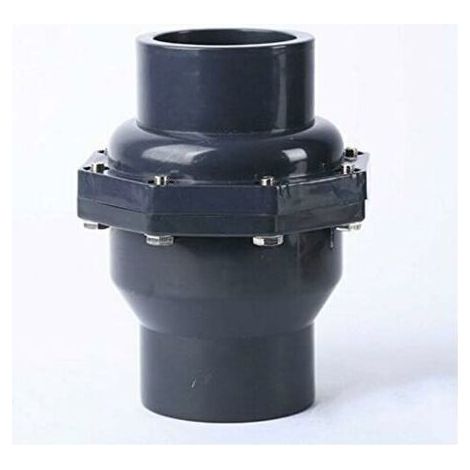 Soupape vidange clapet anti refoulement clapet anti retour eau pvc diamètre intérieur 40mm，DN32 (Diamètre Intérieur 40mm)