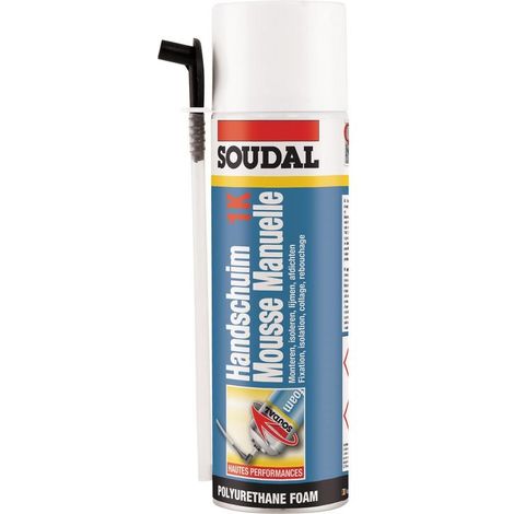 Soudal SOUDOFOAM 1K espuma aislamiento amarilla 500ml