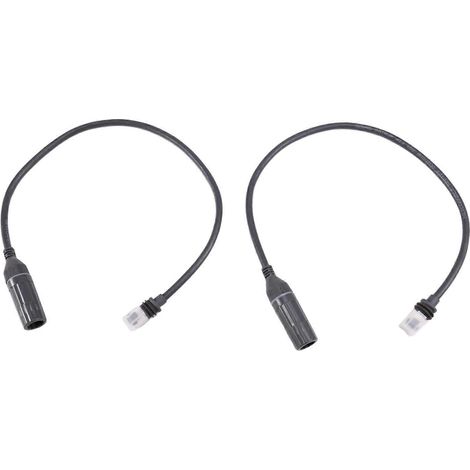 Adaptateur RJ45 mâle vers femelle, compatible avec l'adaptateur d'extension de câble satellite rectangulaire V3 de troisième génération. (1/5)
