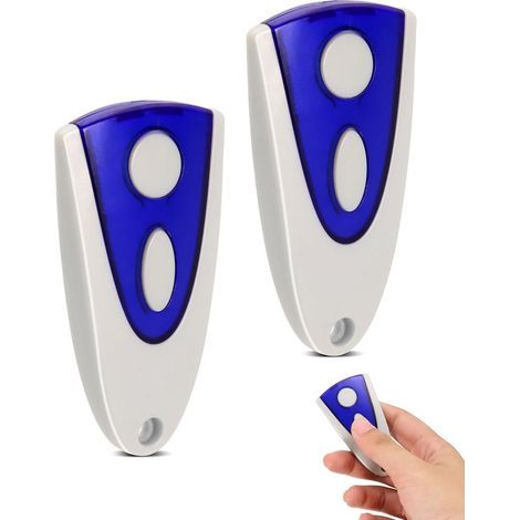 433.92MHz Remote Control for Novoferm Novotron 502 MAX43-2, 512 MIX43-2, 522/524 Design, 2 Channels, with Batteries, Garage Door Remote Control, Garage Door Encoder (2PCS) (1/5)