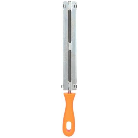 Trépan à Chaîne 4.8mm avec Poignée en Plastique pour Affûtage de Chaînes de Tronçonneuse- (1/3)