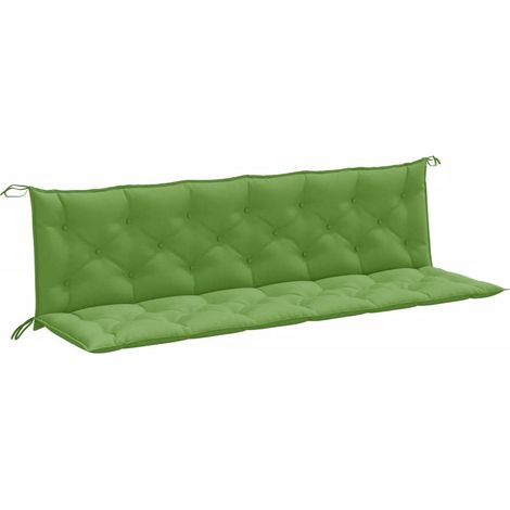 Maison Exclusive - Gartenbank-Auflagen 2 Stk. Melange Grün 200x50