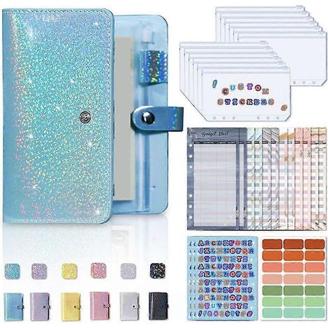 A6 My Izer für A6 Cash Budt Binde Budt Plr Binder mit Reißverschluss-Cash Envelo-Umschlägen (1/5)